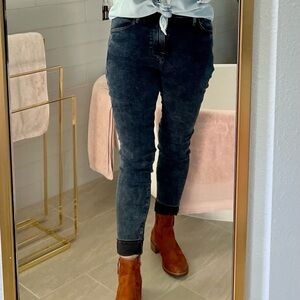 Frame Denim Women's Dark Acid Wash Jeans